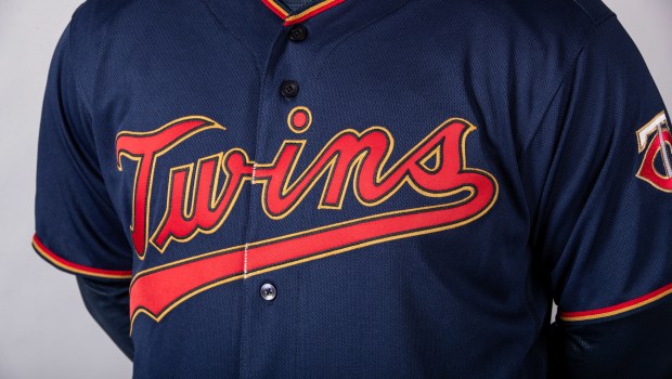 twins navy blue jersey