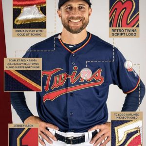 Twins go for the gold with 2015 home uniforms