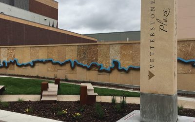 Vetter Stone Plaza River Wall Featured in CODAmagazine: Architectural Art III